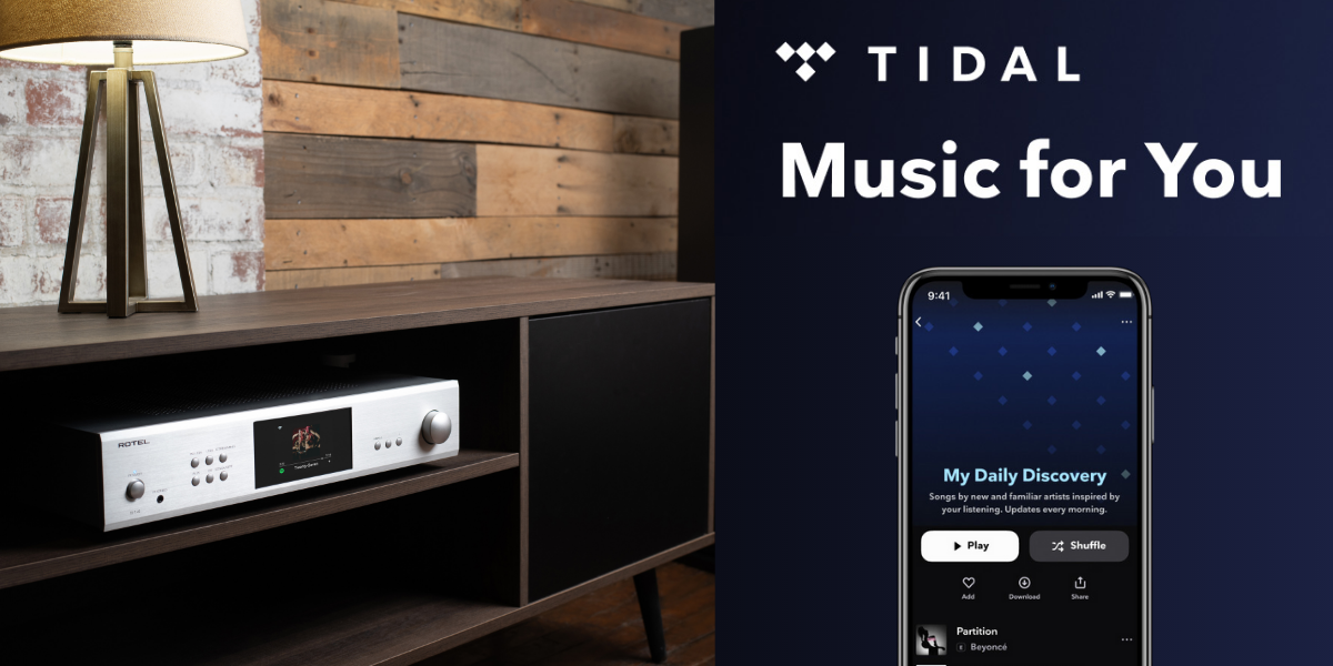Rotel S14 Integrated Streaming Amplifier gets Tidal Connect & Big app updates