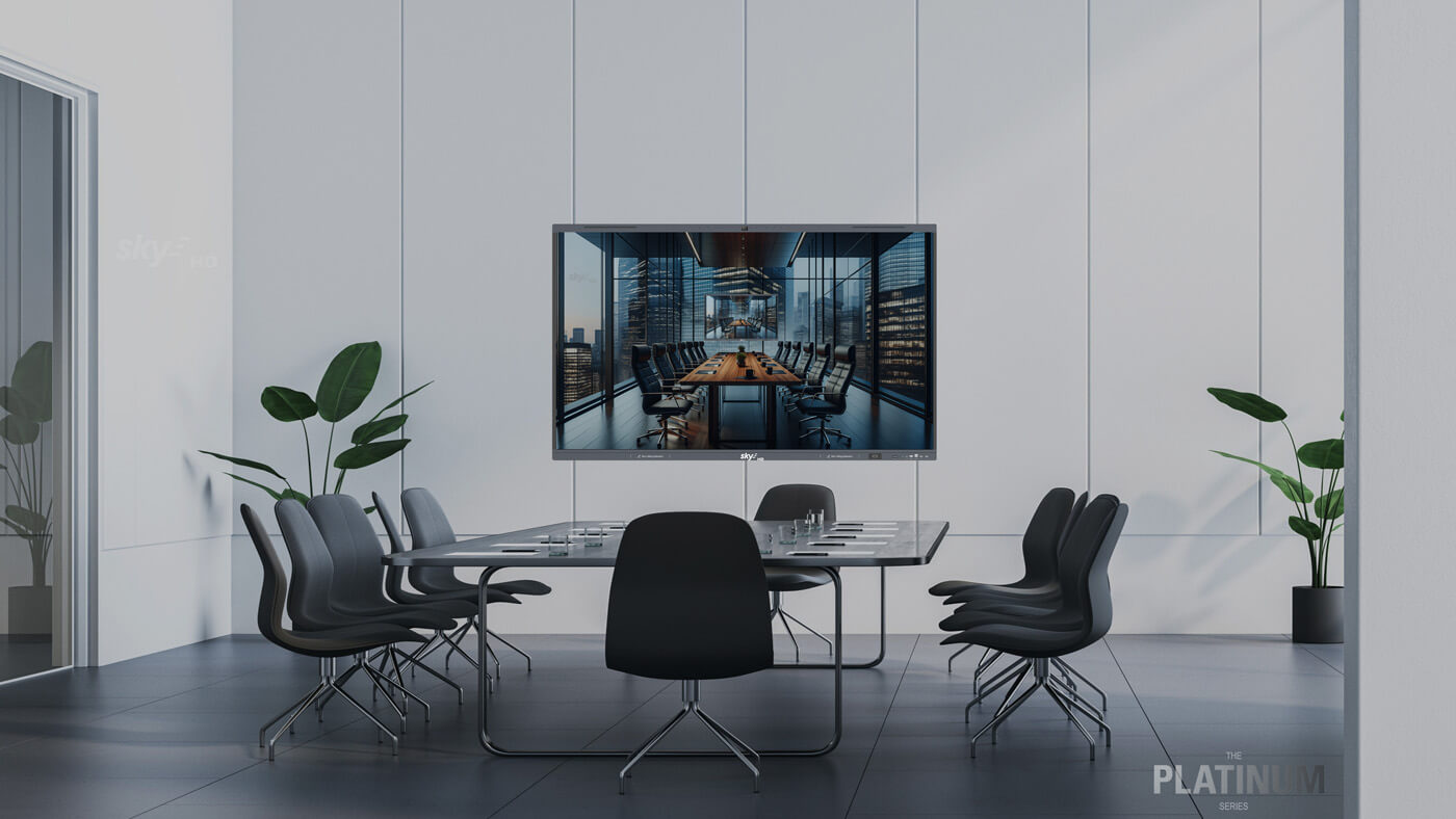 Skye HD Platinum Series Interactive Panels (65", 75", 86", 105")
