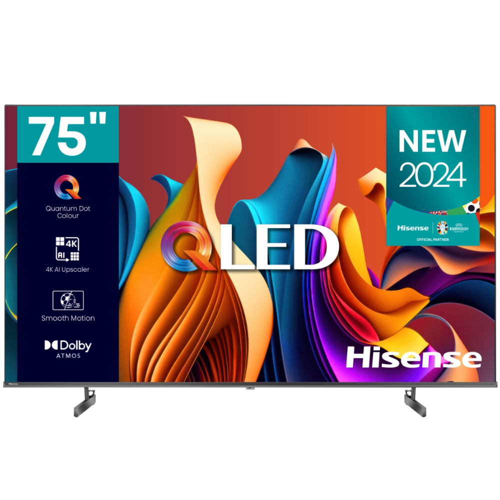 Hisense 75Q6N 75 Inch QLED 4K Smart TV (Each)