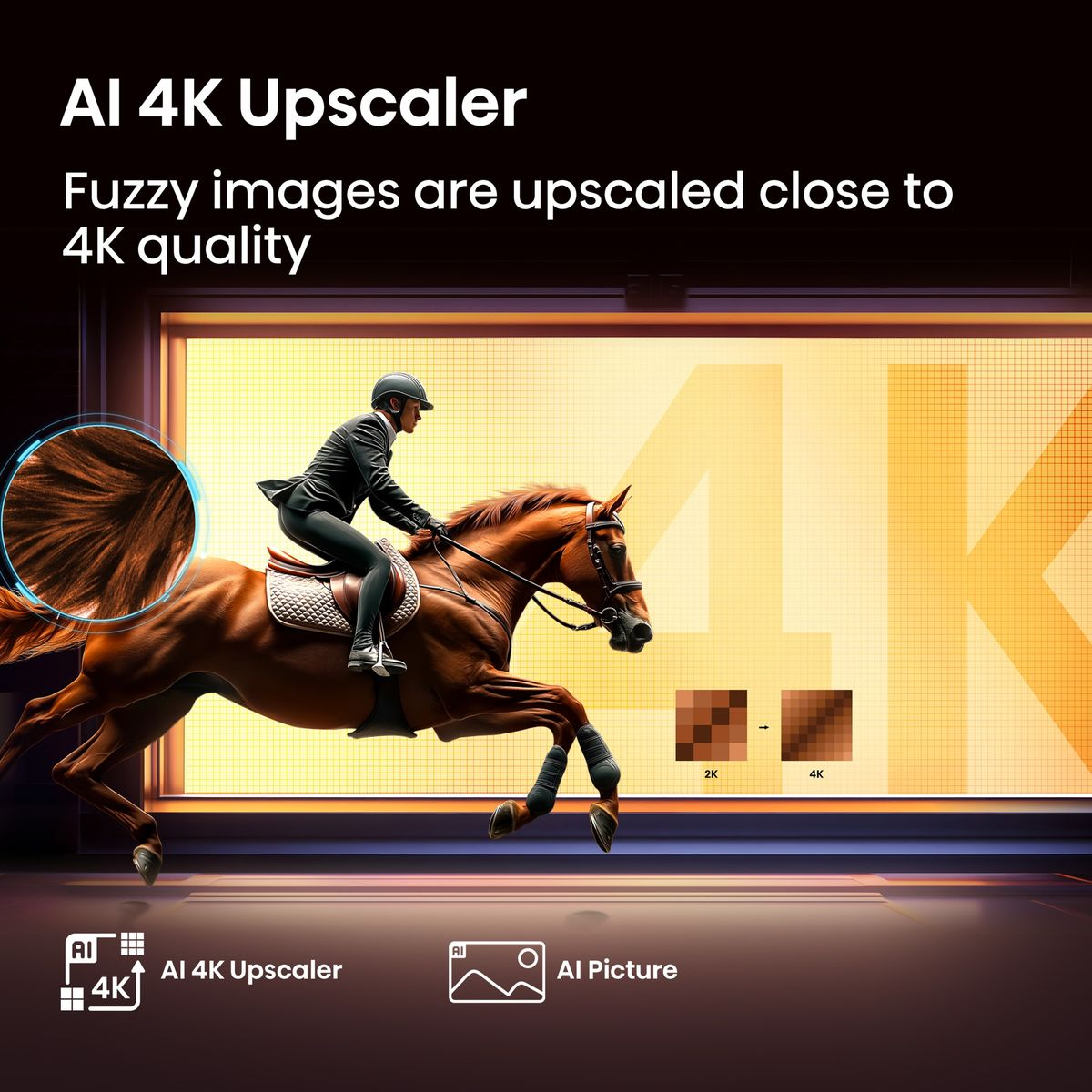 Hisense 86Q6Q 86 Inch 4K Smart QLED TV with Quantum Dot & Dolby Vision (Each)