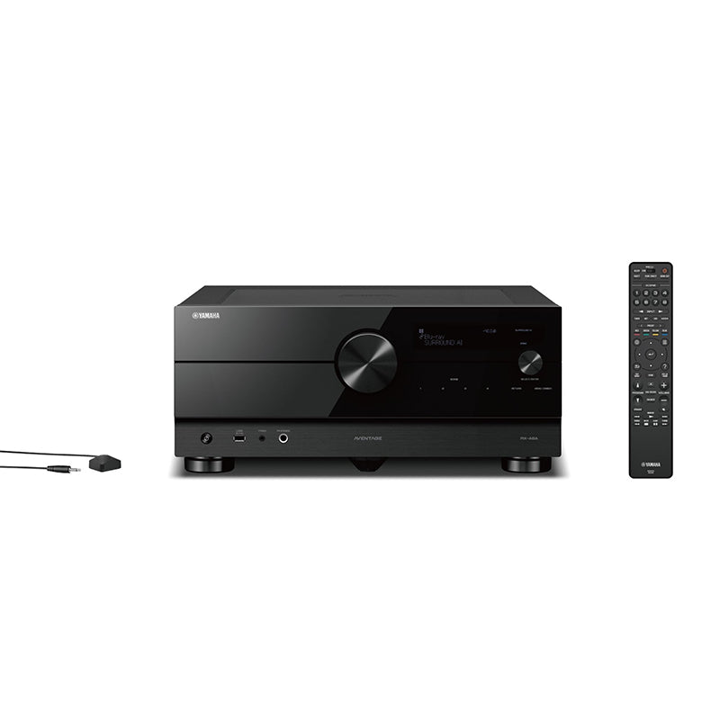 Yamaha RX-A8A Aventage  - 11.2-Channel AV Receiver with 8K HDMI and MusicCast