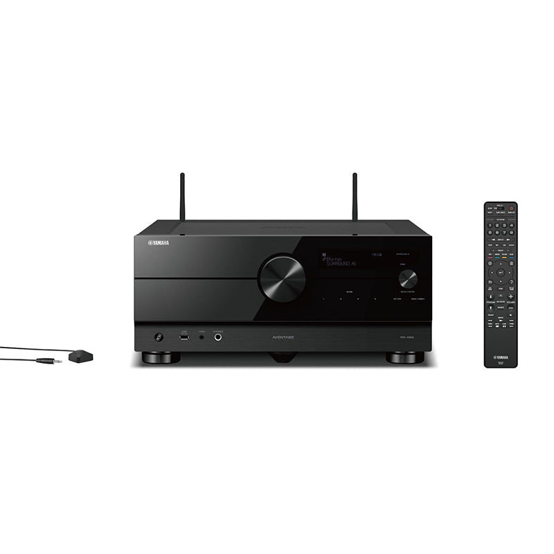 Yamaha RX-A8A Aventage  - 11.2-Channel AV Receiver with 8K HDMI and MusicCast