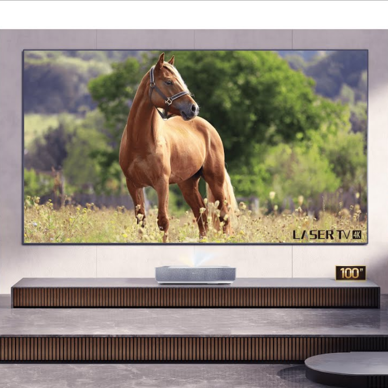 Hisense 100L5H 100″ 4K Laser TV + DLT100-B1 100" ALR Screen | Demo Bundle