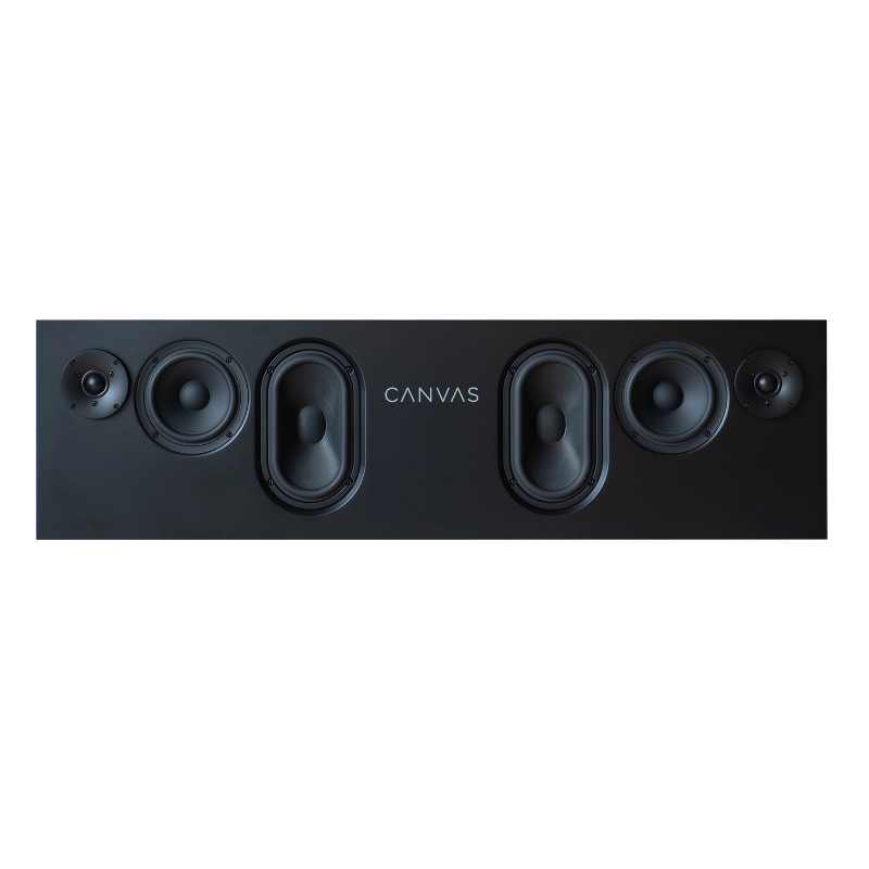 Canvas 75” soundbar Black Fabric finish