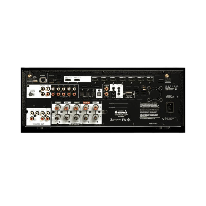 Anthem MRX540 4K - 7.2 AV Processor with 5 Channel Amplifier (Each)