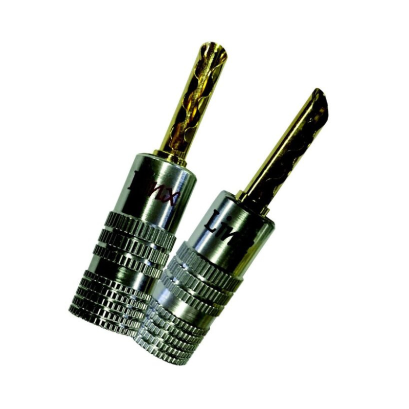 Linx aluminium Shell Banana plug(4 pack)