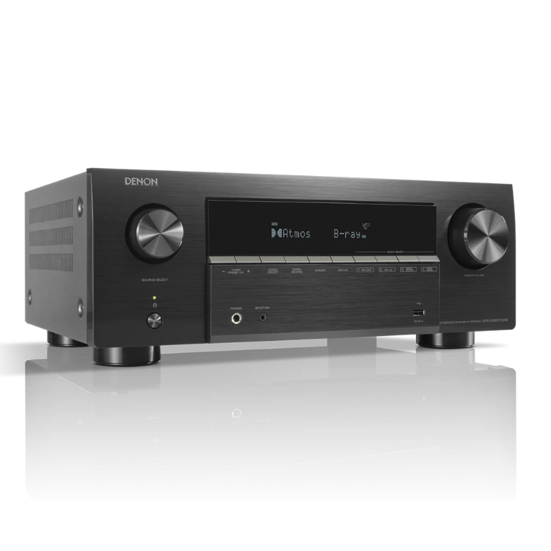 Denon AVR-X2900H DAB 7.2 Ch. 95W 4K/8K Dolby Atmos AV Receiver Powered by HEOS™ (Each)