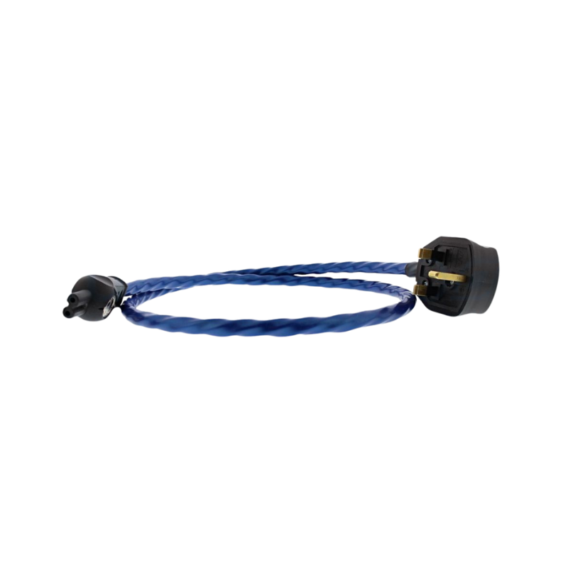 Wireworld Mini Stratus - 15 AWG - Figure 8 to 2-pin Power Cable 1.5m (Each)