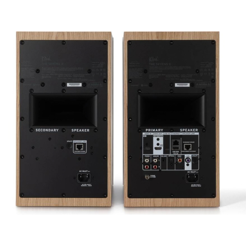 Klipsch The Sevens II 6.5-inch powered wireless bookshelf speakers (Pair)