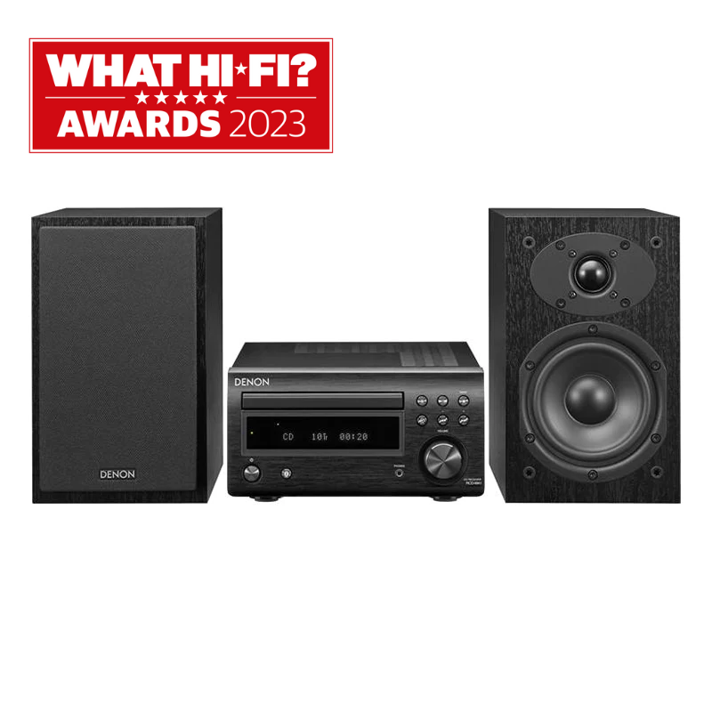 Denon RCD-M41 HiFi System with SCM41 Bookshelf Speaker (Each)