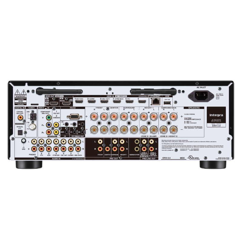 Integra DRX-3.4 9.2-Channel Network AV Receiver