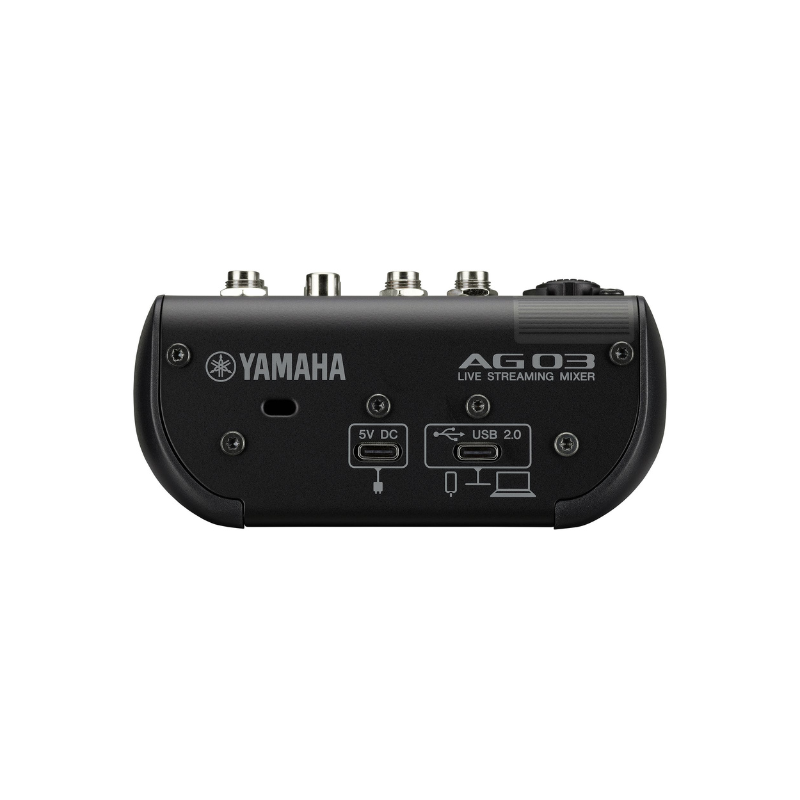 Yamaha AG-03 MKll 3-Channel Live Streaming Loopback Audio USB Mixer (Each)