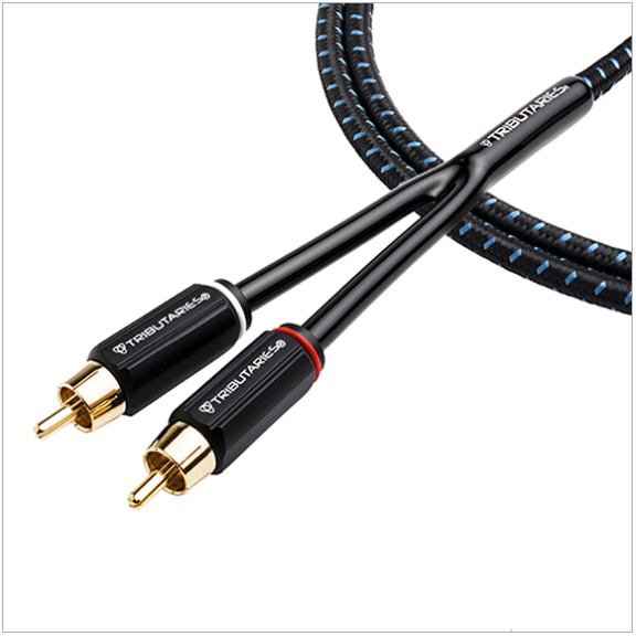 Tributaries Series 4 Single-Ended RCA Audio Cable