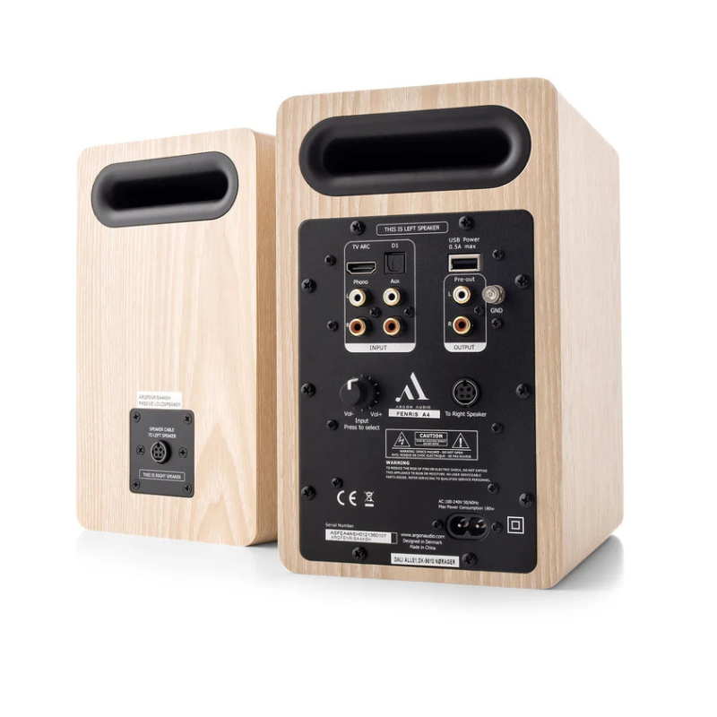 Argon Audio Fenris A4 Bookshelf Speakers (Pair)