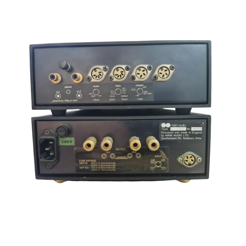 Naim Vintage Stereo Power Amplifier Bundle | Pre-Owned