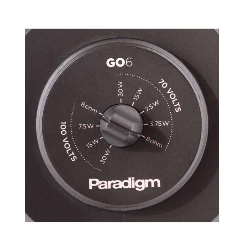 Paradigm Go 6 2 Driver,2-Way,6" Driver (Pair)