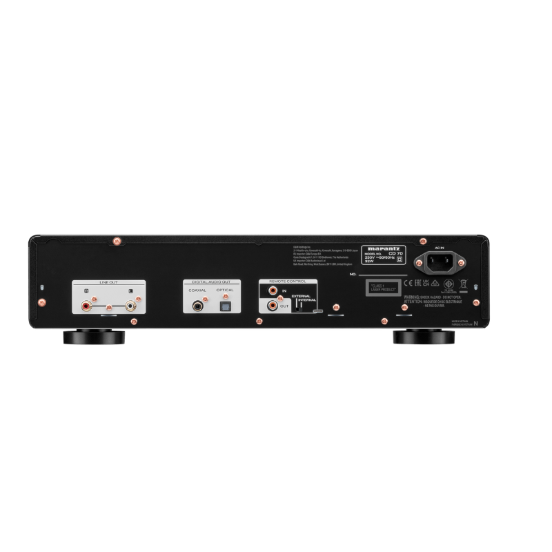 Marantz CD 70 CD Player with High-Performance DAC and USB Playback (Each)