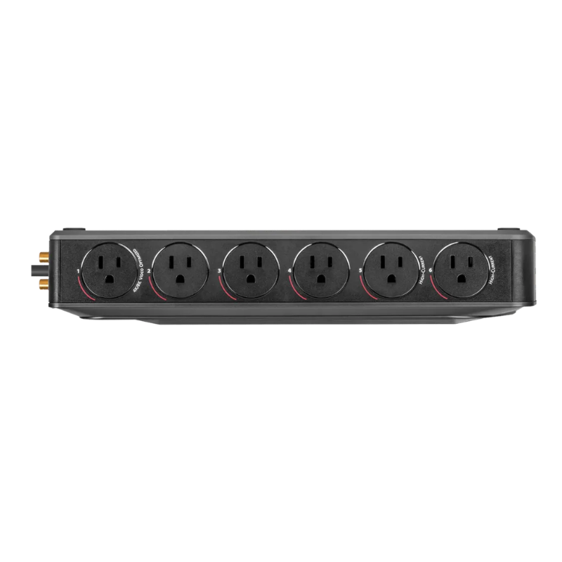 Audioquest PowerQuest 2 6-Outlet Power Conditioner & Non-Sacrificial Surge Protector (Each)