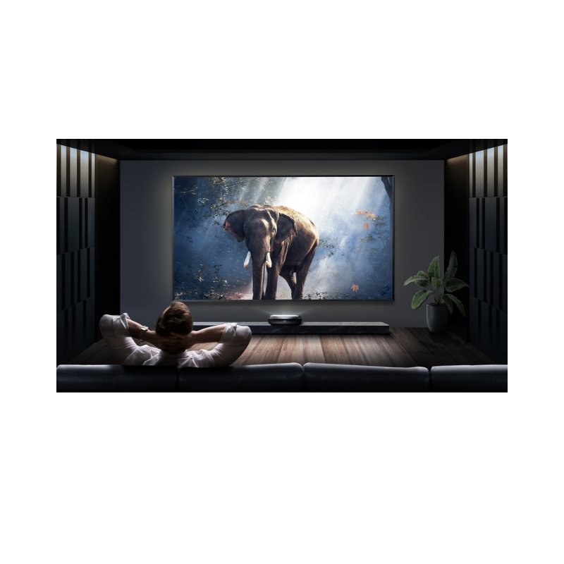Hisense PX3-PRO + DLT100-B1 Ultra Short Throw 4k Smart Triple Colour 80 to 150 in + 100 in ALR Screen Bundle