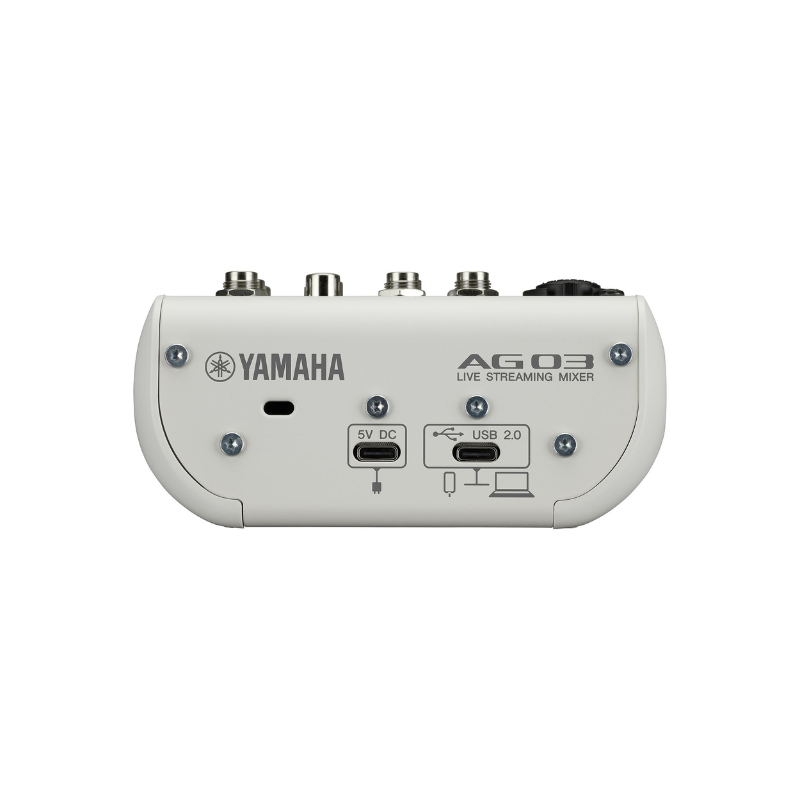 Yamaha AG-03 MKll 3-Channel Live Streaming Loopback Audio USB Mixer (Each)