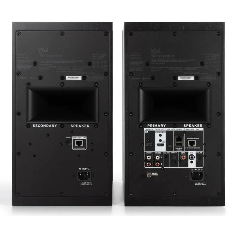 Klipsch The Sevens II 6.5-inch powered wireless bookshelf speakers (Pair)