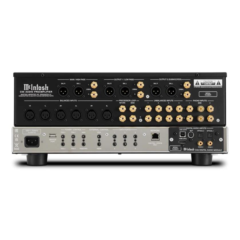 McIntosh C55 2-Channel Solid State Preamplifier (Each)