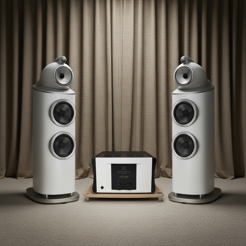 Synthesis Metropolis NYC200i Dual Mono Integrated Amplifier 230w/ch (Each) Display Unit