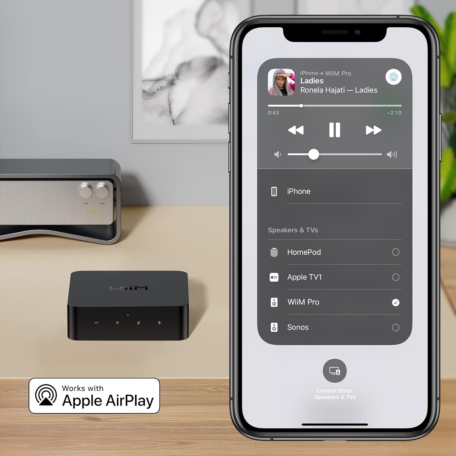 WiiM Pro WiFi Multiroom Streamer (Each)