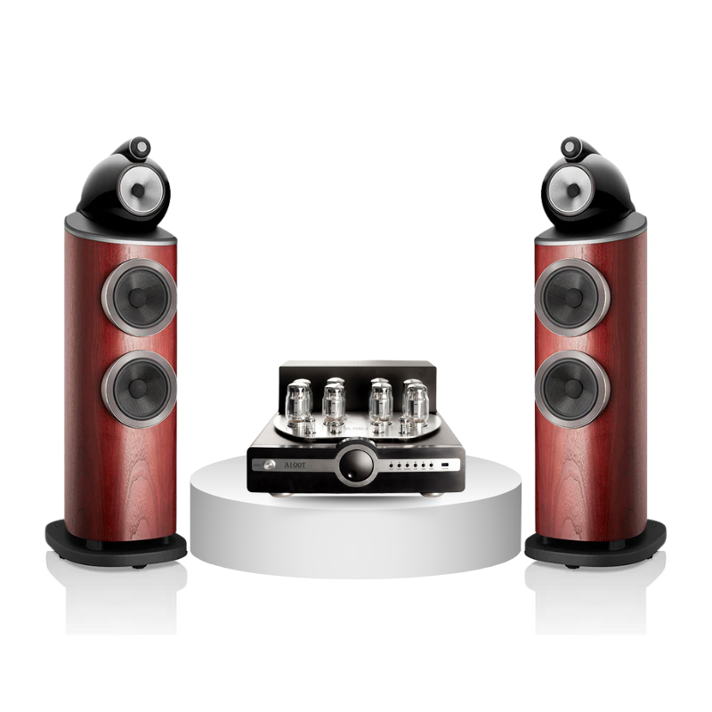 Synthesis Action A100 + B&W 803 D4 Tube-Driven System | Demo