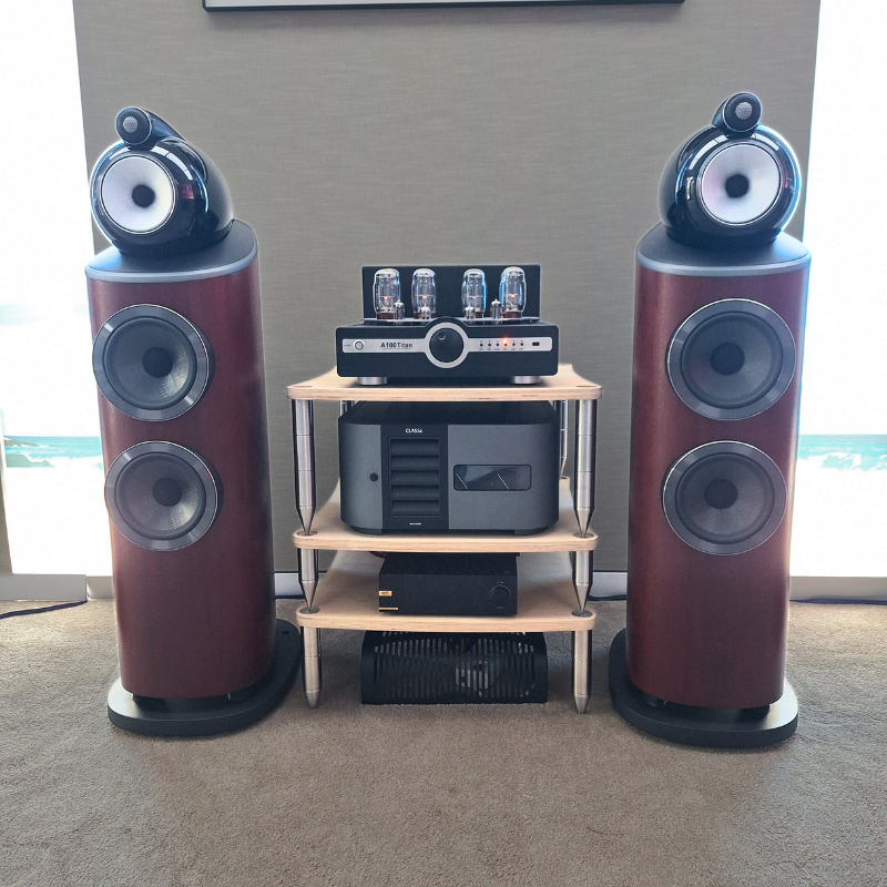 Synthesis Action A100 + B&W 803 D4 Tube-Driven System | Demo