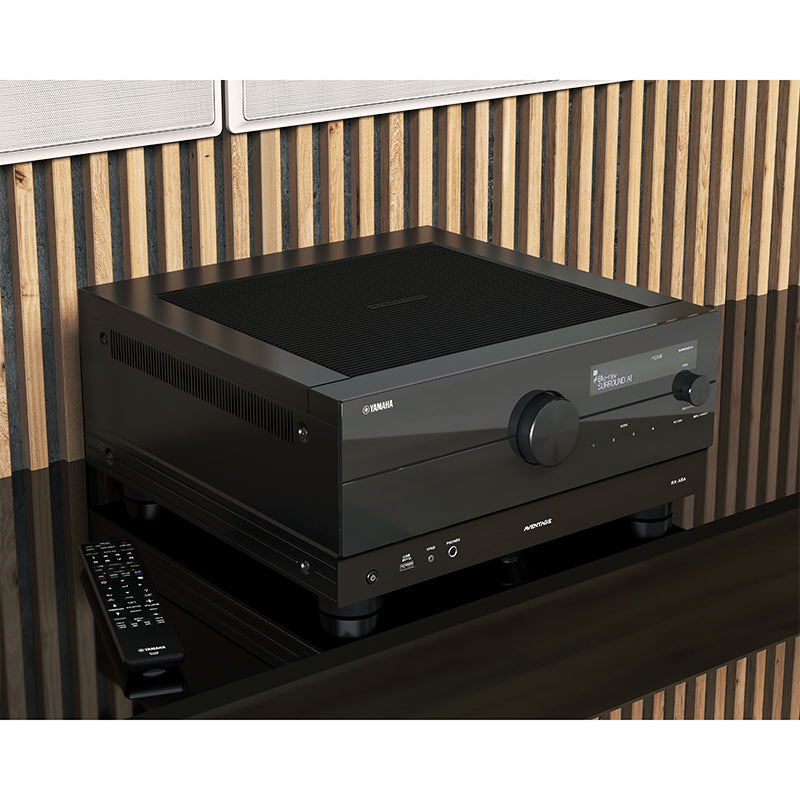 Yamaha RX-A8A Aventage  - 11.2-Channel AV Receiver with 8K HDMI and MusicCast