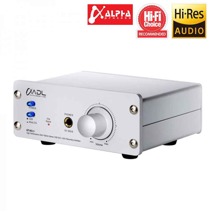 Furutech ADL GT40α High Performance 24bit/192kHz USB DAC/ADC with Phono Stage (Each)