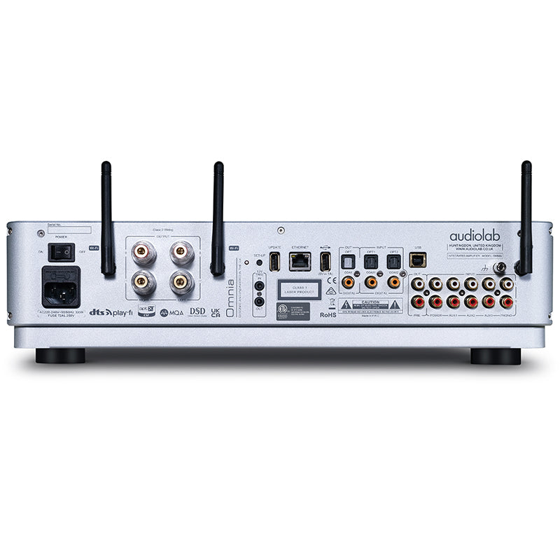 Audiolab Omnia Integrated Amp & Mission LX-2 MKII Standmount/Surround Speakers (Pair)| Bundle