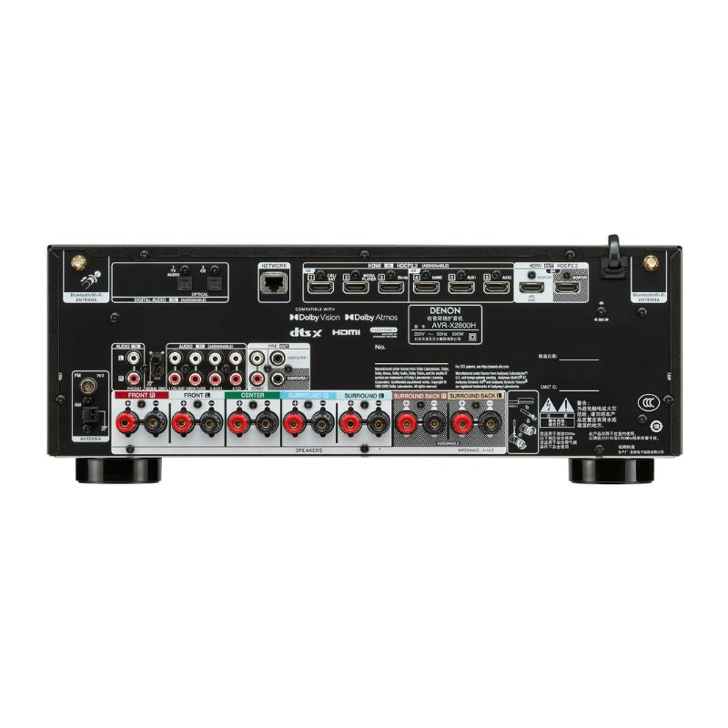 Denon AVR-X2800H 7.2 Ch. 8K AV Receiver (Each)