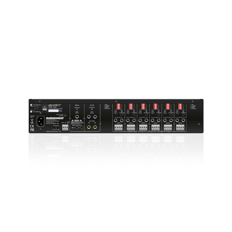 AudioControl Architect Model P2260 - 12 Channel Multi-Zone High-Power Amplifier