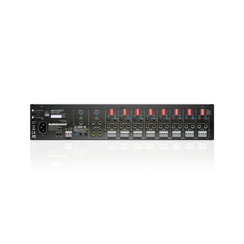 AudioControl Architect Model P2660 - 16 Channel Multi-Zone High-Power Amplifier