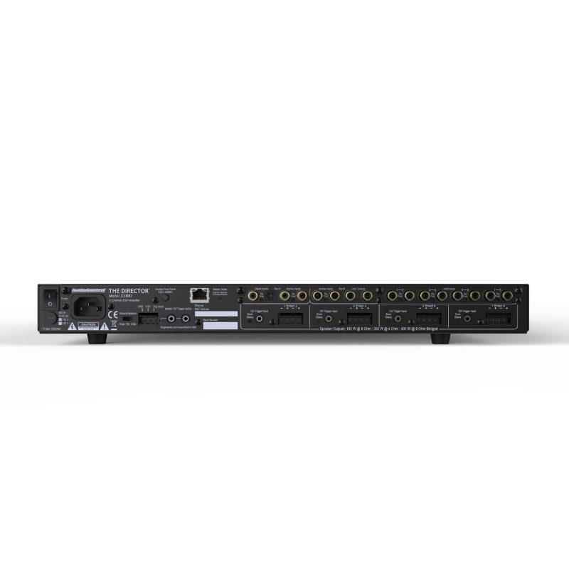 AudioControl The Director® Model D2800 - 8 Channel High-Power Network DSP Amplifier