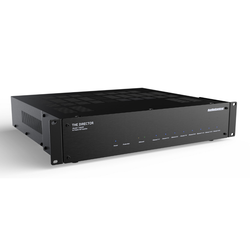 AudioControl The Director® Model D4600 - 16 Channel High-Power Network DSP Amplifier