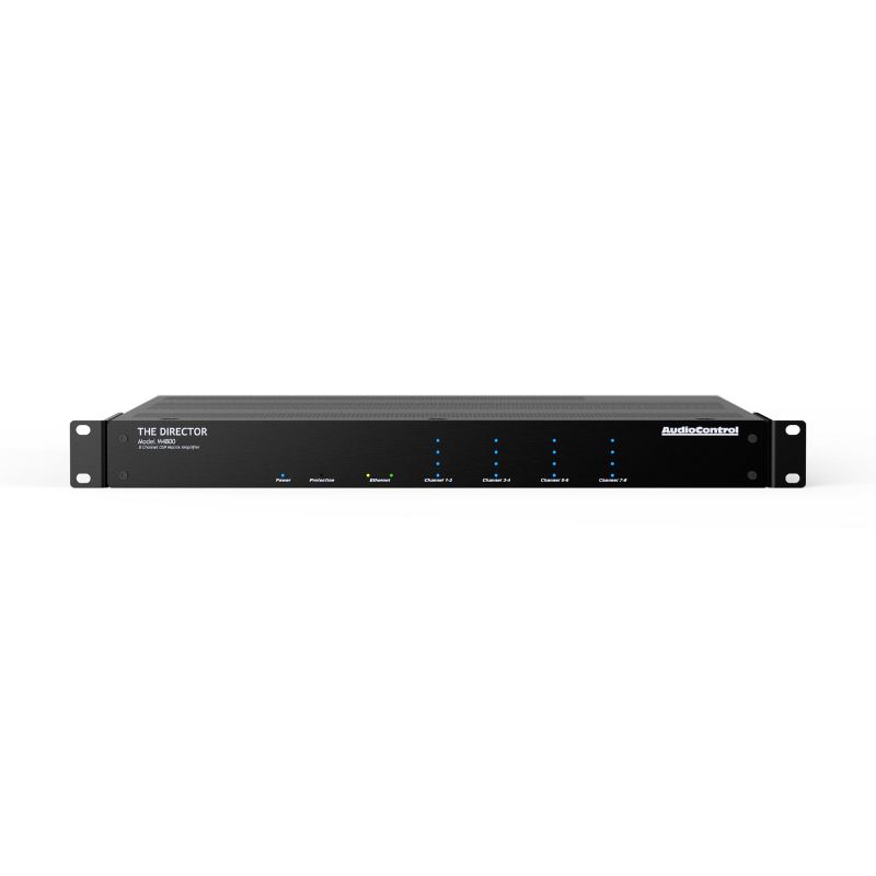AudioControl The Director® Model M4800 - 8 Channel High-Power Network DSP Matrix Amplifier