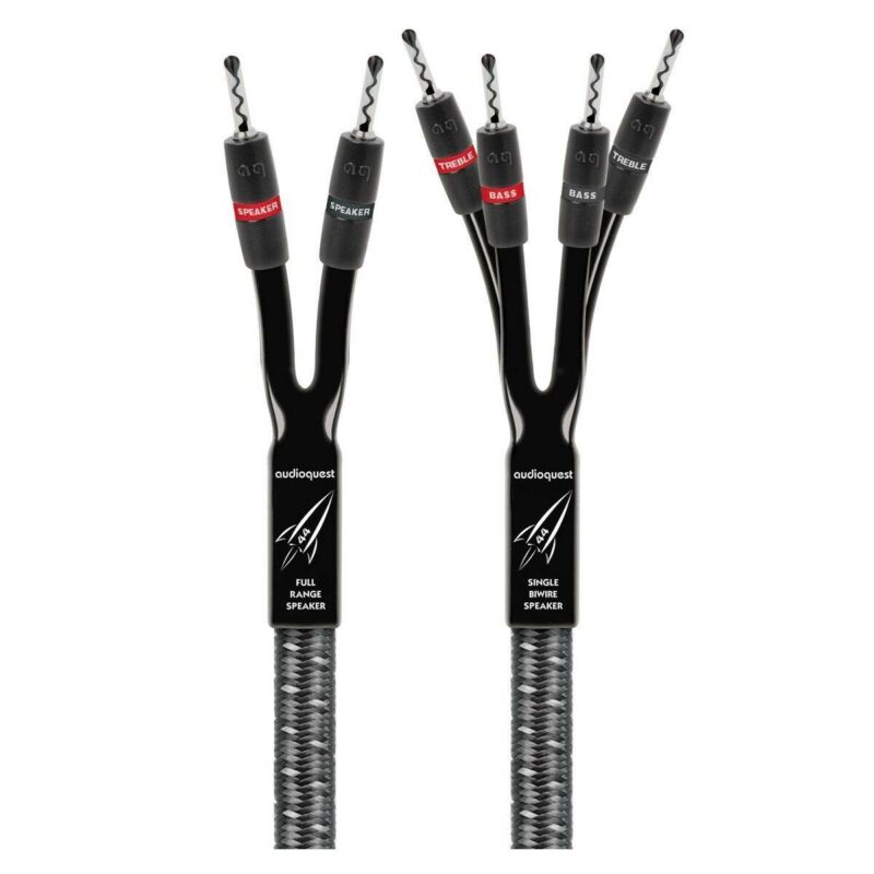 AudioQuest Rocket 44 Banana Pre-Terminated Speaker Cable (Pair)