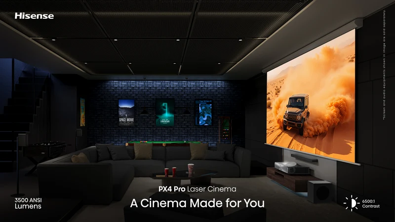Hisense PX4-Pro Triple Laser, Home Theater UST Projector (Each)