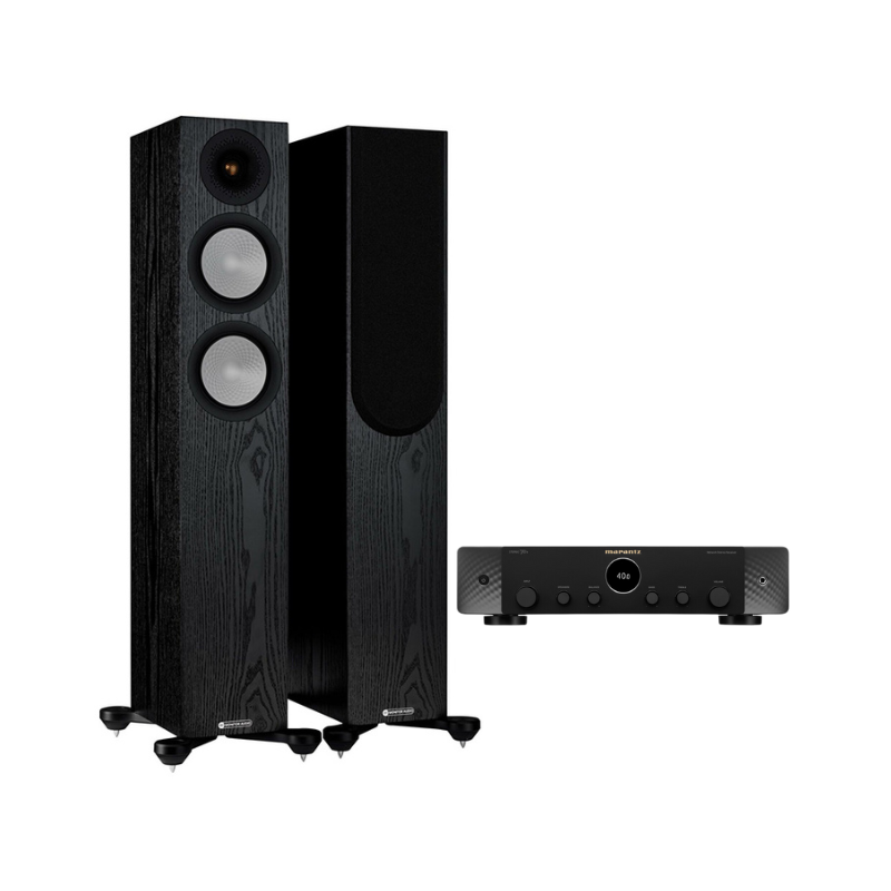Marantz Stereo 70S & Monitor Audio Silver 200F Bundle