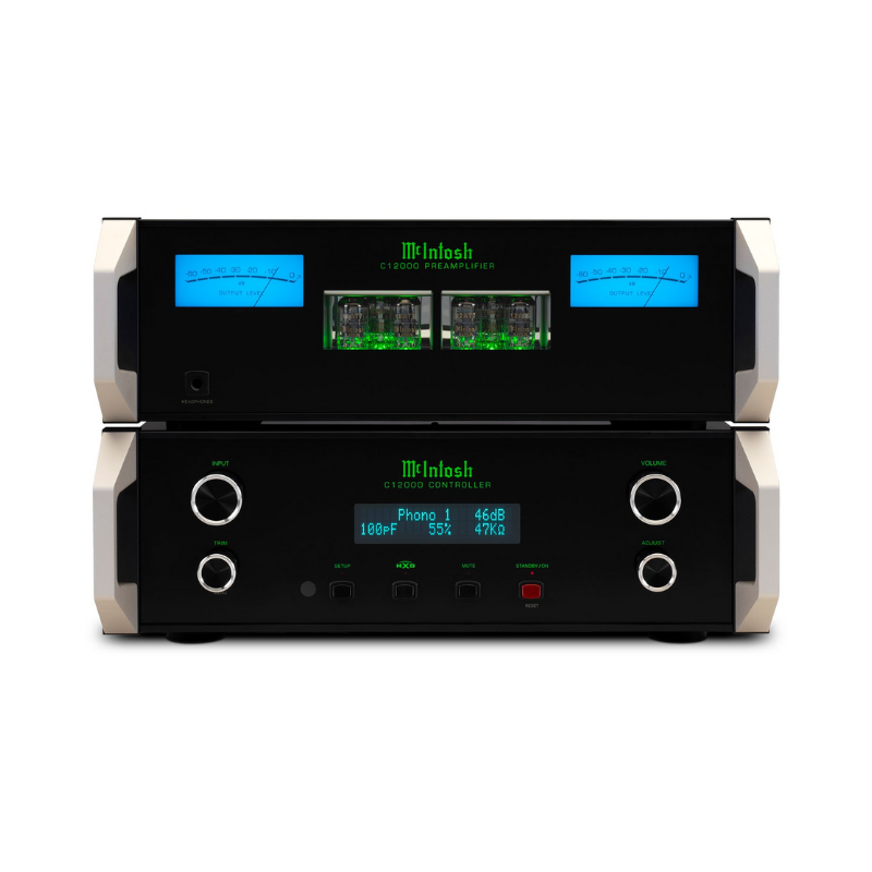 McIntosh C12000 - 2-Channel Solid State and Vacuum Tube Preamplifier