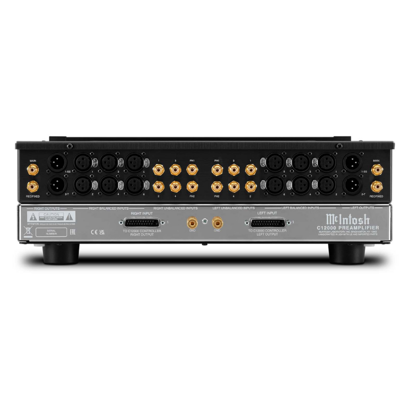 McIntosh C12000 - 2-Channel Solid State and Vacuum Tube Preamplifier