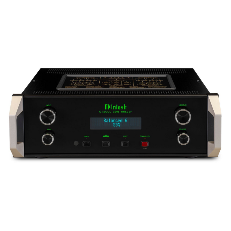 McIntosh C12000 - 2-Channel Solid State and Vacuum Tube Preamplifier