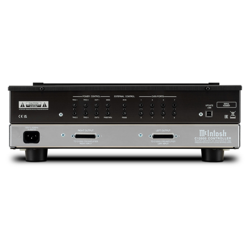 McIntosh C12000 - 2-Channel Solid State and Vacuum Tube Preamplifier