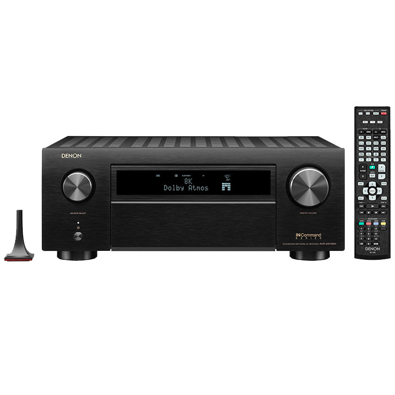Denon AVC-X6700H 11.2 Ch. 8K AV Receiver with 3D Audio, HEOS® Built-in and Voice Control | Pre-Owned