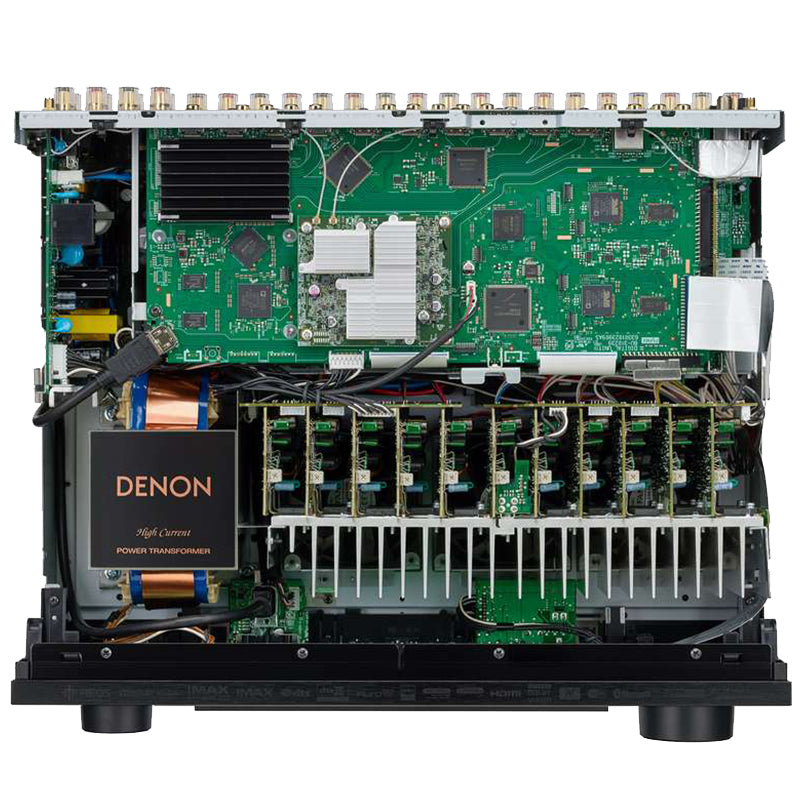 Denon AVC-X6700H 11.2 Ch. 8K AV Receiver with 3D Audio, HEOS® Built-in and Voice Control | Pre-Owned
