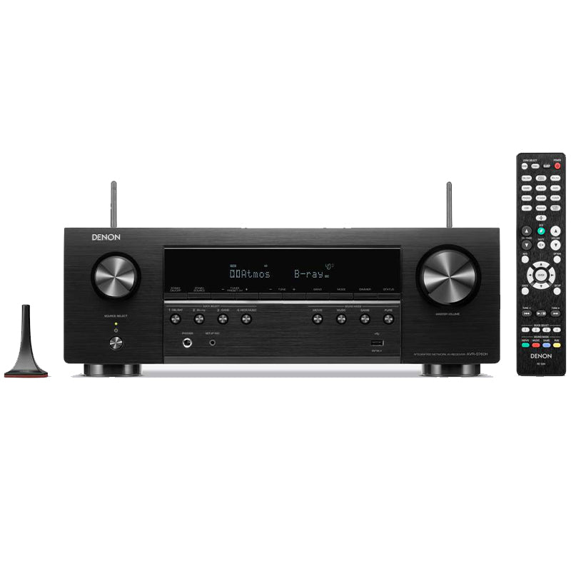 Denon AVR-S760H 7.2ch 8K AV Receiver with 3D Audio, Voice Control and HEOS Built in® (Each)