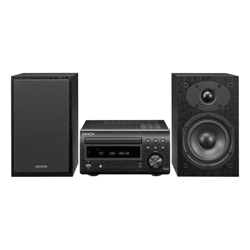 Denon RCD-M41 HiFi System with SCM41 Bookshelf Speaker (Each)